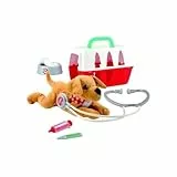 Jouets Ecoiffier - 1907 - La valisette vétérinaire pour enfants - Médical - Jeu d'imitation - 8 pièces - Dès 18 mois - Fabriqué en France