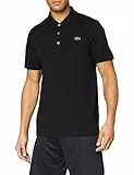 Lacoste Homme Polo, manches courtes L1230 Sport - Noir (Noir) - Small (FR: 3)