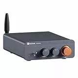 Fosi Audio BT20A Pro Amplificateur Audio, 300 W x2 Mini Ampli HiFi avec TPA3255, Ampli Bluetooth 2 Canaux Stéréo Classe D Intégré Amélioré pour Haut-parleurs avec Contrôle des Aigus et des Basses