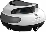 POOLPURE Robot Piscine, Aspirateur Piscine sans Fil, 100 Minutes de Nettoyage, Stationnement Automatique, LED, Idéal pour Les piscines de 90 m²