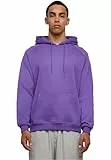 Urban Classics Homme Blank Hoody Sweatshirt capuche, Violet (Ultraviolet), L EU