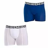 Dim Pack-2 Boxers Longs en Coton 3D Flex Air D01N2 Homme Design Moderne et Confortable