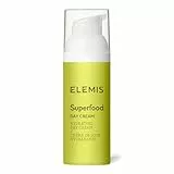 ELEMIS Crème de jour prébiotique aux superalimets pour reconstituer, hydrater et protéger, crème de visage pour un éclat radieux et frais, hydratant quotidien léger de visage, 50 ml