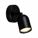 BRILONER Lampe de lecture, lampe murale d'intérieur, lampe, lampe murale d'intérieur, orientable, lampe de salon, métal noir