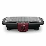 Tefal EasyGrill Adjust Barbecue Électrique, 2300W, Grille Inox, Large surface de cuisson, Fumée Réduite, Température Réglable, Lave-Vaisselle, BG90E514