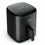 Moulinex Easy Fry Max Friteuse sans huile, Capacité XL de 5 L, Jusqu'à 6 personnes, 10 programmes automatiques, Ecran tactile digital, Gain de temps et d'énergie, air fryer EZ245820