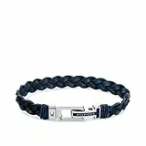 Tommy Hilfiger Jewelry Bracelet en Cuir Tressé pour Homme Couleur Bleue - 2790308
