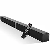 HoYLluDLL Barre de Son 2.0 pour téléviseur, Barre de Son 2-en-1 séparable de 32 Pouces pour téléviseurs avec 3 Modes d'égalisation et Son Surround 3D, Bluetooth 5.3, Arc/Optique/AUX, KY2020D