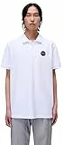 Napapijri, Homme, Polo à Manches Courtes Epy, Blanc, L