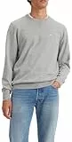 Levi's Lightweight Housemark Sweatshirt, Mid Tone Grey Heather, L Homme