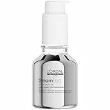 L'OREAL PROFESSIONNEL - Sérum SteamPod - Soin Lissant Thermoprotecteur - Protège Jusqu'À 230°C - Anti-Frizz & Anti-Humidité Extrême - Formule Anhydre Brevetée - Compatible Tout Lisseur - 50 ml