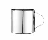 HENDI Pot à lait, capacité de 250ml, crémier, petit pichet pour crème, à café/lait, ⌀70x(H)70mm, acier inoxydable