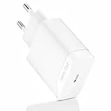 Prise Chargeur Rapide Type C 25W Compatible avec Samsung Galaxy A16 A15 A25 A26 A35 A36 A54 A55 A56 A06 5G, S25 S24 S23 S22 A22 S21 S20 FE Embout Secteur Téléphone Portable Adaptateur Bloc USB-C