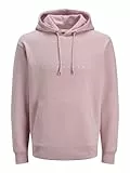 JACK & JONES Jjestar JJ Sweat Hood Noos Shirt à Capuche, Rose Tendre, L Homme