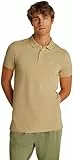 Tommy Jeans TJM Slim Placket Polo EXT S/S Polo Homme, Beige (Relic Tan), XL