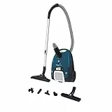Hoover Silencieux Telios Extra Aspirateur avec Sac Traineau Compact et Puisant TXL10HM, 69DB, Capacité XL 3,5L, 2 Brosses Universelle & Spéciale Parquet, Filtre EPA 12, Accessoires