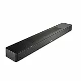 Bose Barre de Son Intelligente Dolby Atmos, Enceinte Barre de Son Bluetooth avec contrôle Vocal et Amazon Alexa intégré, compatibilité avec l’Assistant Google, Noir