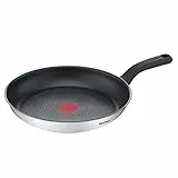 Tefal Comfort Max Poêle 30 cm, Induction, Revêtement antiadhésif, Acier inoxydable haute qualité, Indicateur de température Thermo-Spot, Poignée thermo-isolée G7260744