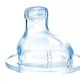 Nuby ID1538 Set of 2 No-Spill Silicone Wide Neck Replacement Spouts