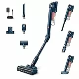 Philips Série 5000 Flex Aspirateur sans Fil, Aspiration puissante, 60min d'autonomie, Brosse avec LED, Brosse spéciale Animaux, Suceur Plat&Accessoire 2en1, Écran, Batterie remplaçable (XC5243/10)