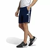 adidas Homme Train Essentials Piqué 3-Stripes Training Shorts, Dark Blue/White, M