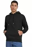 Urban Classics Sweat à Capuche Basic Homme Sweat-Shirt à Capuche Noir XL