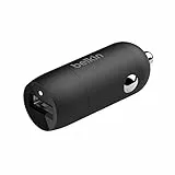 Belkin Chargeur de Voiture USB (18 W) Quick Charge (Chargeur Quick Charge 3.0 de Qualcomm Compatible Samsung Galaxy Note9, S9, S8, S7, S6 et autre)