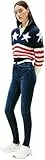 Tommy Jeans Nora MD Skn Ch1269Dw0Dw21393 Très Mince, Denim (Denim foncé), 29W / 28L Femme