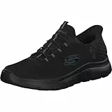 Skechers Summits High Range Baskets Homme, Black Mesh Trim Black, 42 EU