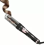 BaByliss Boucleur automatique Curl Secret Lite - Boucles rapides et sans effort, 5 réglages de température jusqu'à 210° - Noir & Rose gold, C1031E