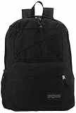 JanSport Flex Pack Sac à Dos, Compartiment rembourré pour Ordinateur Portable 15 inch, Black (Noir)
