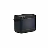 Bang & Olufsen Beolit 20 - Enceinte Puissante Bluetooth Sans Fil Portable et Domestique avec Son à 360 Degrés et Chargeur de Téléphone Sans Fil Qi Intégré - Noir
