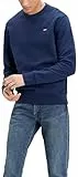 Levi's New Original Crew Sweat-shirt Homme, Blue, M