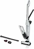 Bosch Electroménager Série 4, BBH3ALL28, aspirateur Balai 2en1 Flexxo, Multifonction, Rechargeable, autonomie de 55 Min, 2 Vitesses, Accessoires Inclus, 28Vmax, Blanc