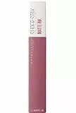 Maybelline New York Matte Lipstick SuperStay Matte Ink, Teinte à Lèvres Longue Durée, Sans Transfert, Lover (15), 5ml
