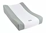 BÉABA, Housse pour Matelas à Langer Sofalange, 100% Coton Nid d'abeille, Eponge Moelleuse, Drap Absorbant, Confort Optimal, Tissus Certifiés Oekotex , Vert d'eau