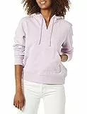 Amazon Essentials Sweat à Capuche Coupe Classique à Col en v et Manches Longues Femme, Lilas, L