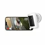 Nouvelle Ring caméra extérieure Plus sans fil (Outdoor Camera Plus) : vidéo 2K avec Ring Vision ; caméra de surveillance à installer soi-même ; essai Ring Home gratuit de 30 jours