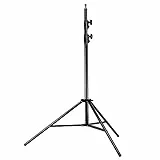 NEEWER Pro 9 pieds/260 cm support de lumière de studio photo robuste à ressort avec vis 1/4' et goujon 5/8 pour éclairage vidéo, portrait et photographie