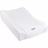 BÉABA, Housse pour Matelas à Langer Sofalange, 100% Coton Nid d'abeille, Eponge Moelleuse, Drap Absorbant, Confort Optimal, Tissus Certifiés Oekotex , Blanc