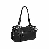Hexagona Sac porté épaule Toscane Ref 57680 noir 3