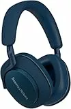 Bowers & Wilkins Px7 S2e Casque Supra-Auriculaire sans Fil, Réduction de Bruit, Qualcomm aptX Adaptive, Quick Charge, 30 Heures de Lecture, 6 Microphones Intégrés - Ocean Blue