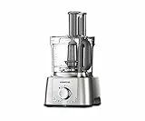 Kenwood Robot da Cucina MultiPro Express FDP65.590SI con Ampia Gamma di Accessori, Ciotola di Capacità 3 L, Potenza 1000 W, 2 Velocità Più Pulse, Argento