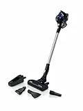 Bosch Electroménager Unlimited 6, BBS611MAT, aspirateur balai sans fil rechargeable, autonomie de 30 min, brosse motorisée, batterie Power for All, accessoires inclus, bleu