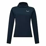 Salewa Puez Sun Sweat à Capuche W, Blazer Bleu Marine, s Femmes