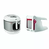 Lot Moulinex Friteuse à huile, Cuve 3 L, Mega AM480070 + Coupe-frites et légumes manuel K1015414