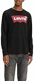 Levi's Homme Long-Sleeve Standard Graphic Tee, Stonewashed Black, L