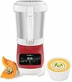 Moulinex Blender mixeur, Soupe maker, 1100 W, Bol 2 L, Lames inox, 3 programmes automatiques, Mode manuel, Mixage parfait, Soupes, Smoothies, éussies, Fabriqué en France, Soup&Plus LM924500