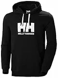Helly Hansen Homme Sweat À Capuche HH Logo, M, Noir