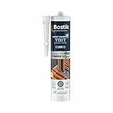 Bostik Mastic d’Étanchéité Joint Parfait Toit et Gouttière – Tous Matériaux – Extérieur – Résiste aux Intempéries et Températures Extrêmes – Applicable sous la Pluie – Hybride Polymère – Gris – 290 ml